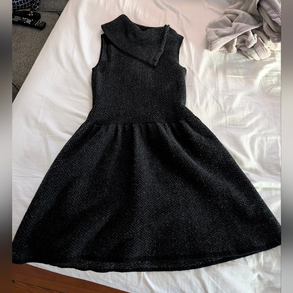EUC Women's Ralph Lauren Rugby 100% Wool Sleeveless Dress, Dark Gray, Size M - Picture 1 of 10
